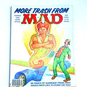 MAD Magazine Summer 1986 More Trash from MAD Issue Pre-Owned